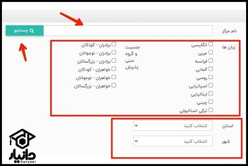 نحوه ثبت نام دوره های کانون زبان ایران قزوین