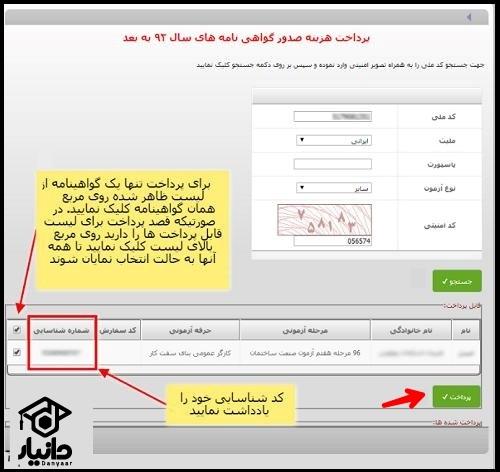 مراحل دریافت مدرک فنی حرفه‌ای آرایشگری