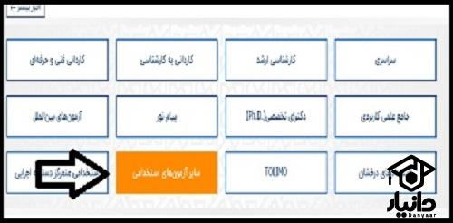 آموزش دریافت کارت ورود به جلسه آزمون کارشناس رسمی قوه  قضاییه