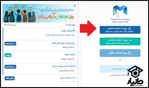 مراحل ثبت عضویت پیشتازان سازمان دانش آموزی