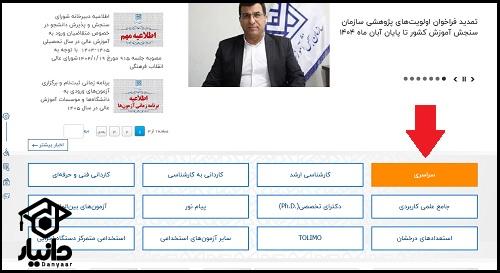 نحوه ثبت نام کنکور سراسری 1405