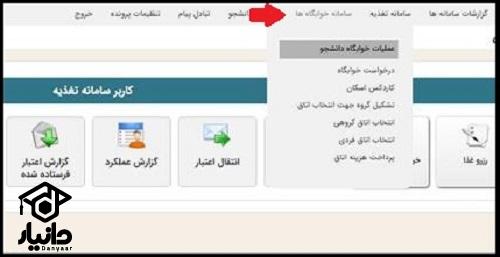 سیستم سماد دانشگاه تبریز خوابگاه